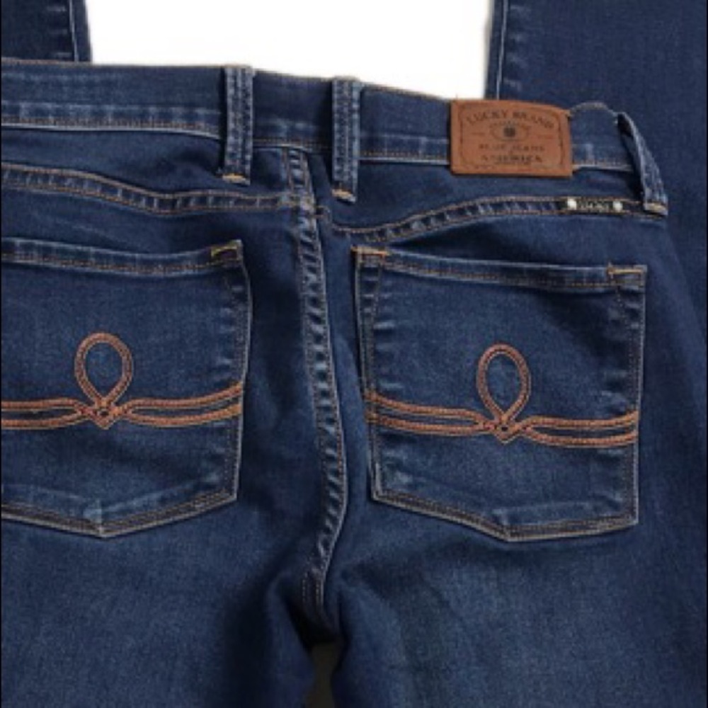 Lucky Brand Sofia Straight Leg Denim Jeans Women Size‎ 2 - Picture 5 of 6